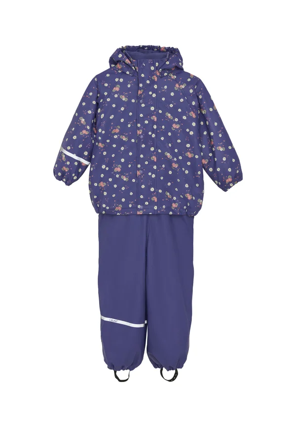 SET - ALL OVER - Rain trousers - skipper blue