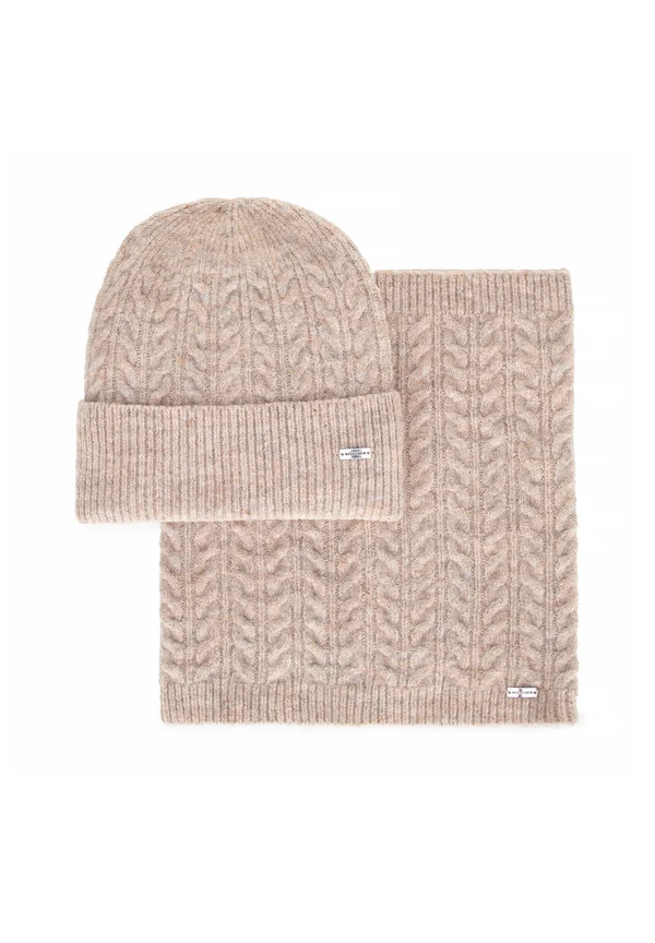 SET - Beanie - beige