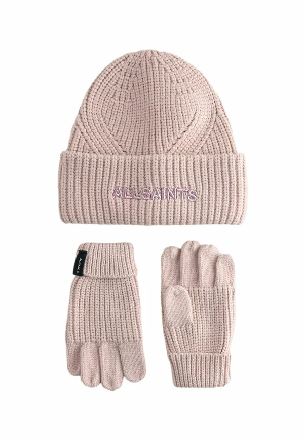 SET  - Beanie - pink