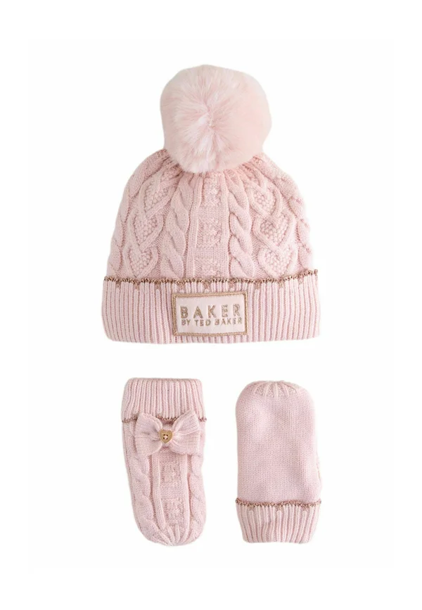 SET - Beanie - pink