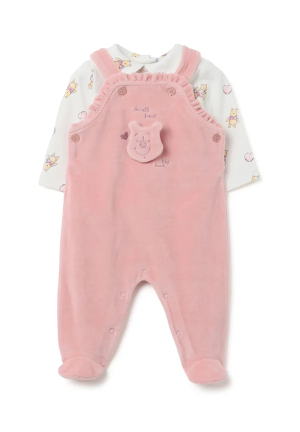 SET - Dungarees - light pink