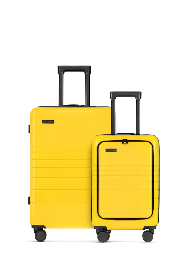 SET E1 40L 62,5L - Wheeled suitcase - yellow