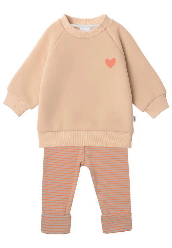 SET HERZ - Sweatshirt - beige