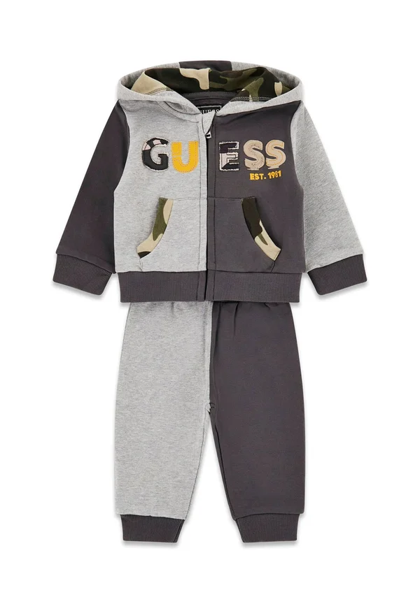 SET JOGGING - Tracksuit - mehrfarbig grau