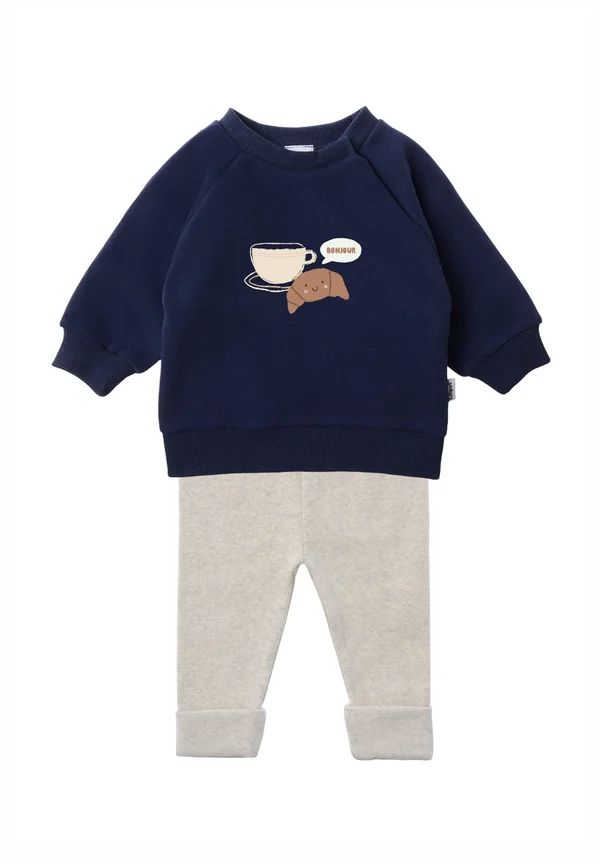 SET - Leggings - Trousers - blue