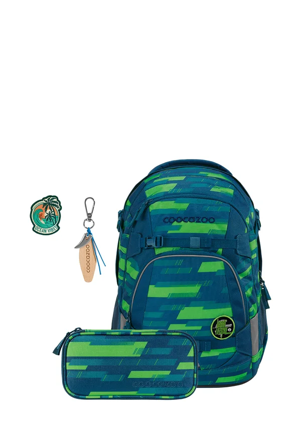 SET MATE GRAFFITI STREET VIBES - School set - lime stripe