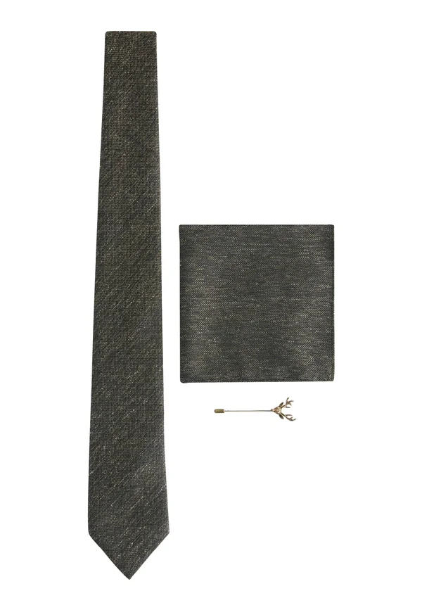 SET   - Pocket square - brown