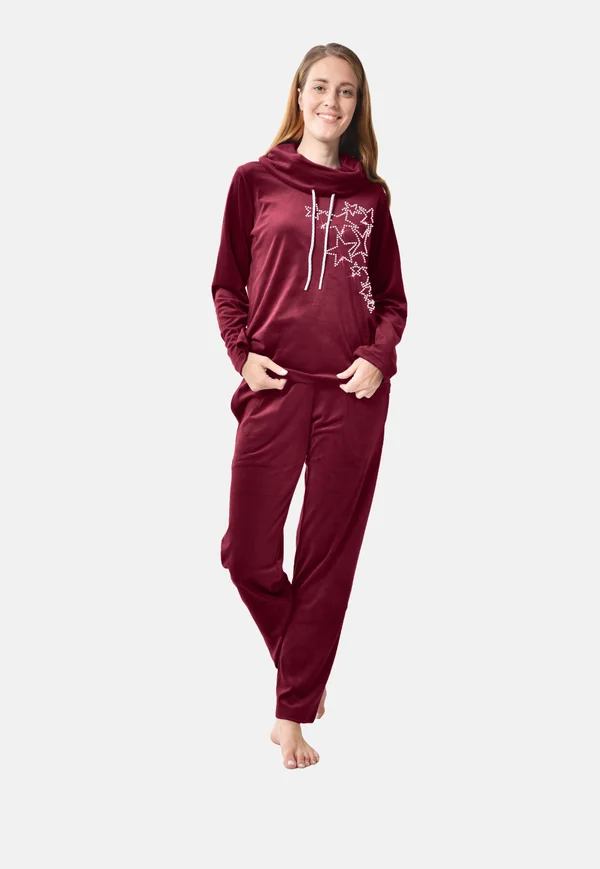 SET - Pyjama set - brombeer