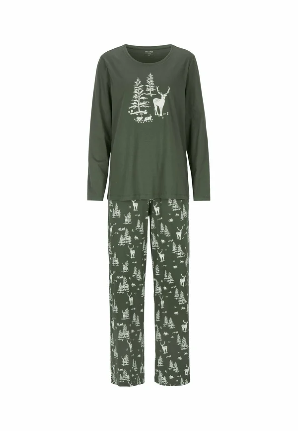 SET - Pyjama set - dark green