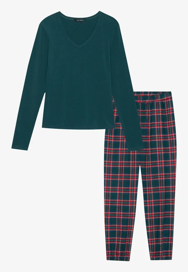 SET - Pyjama set - dark green