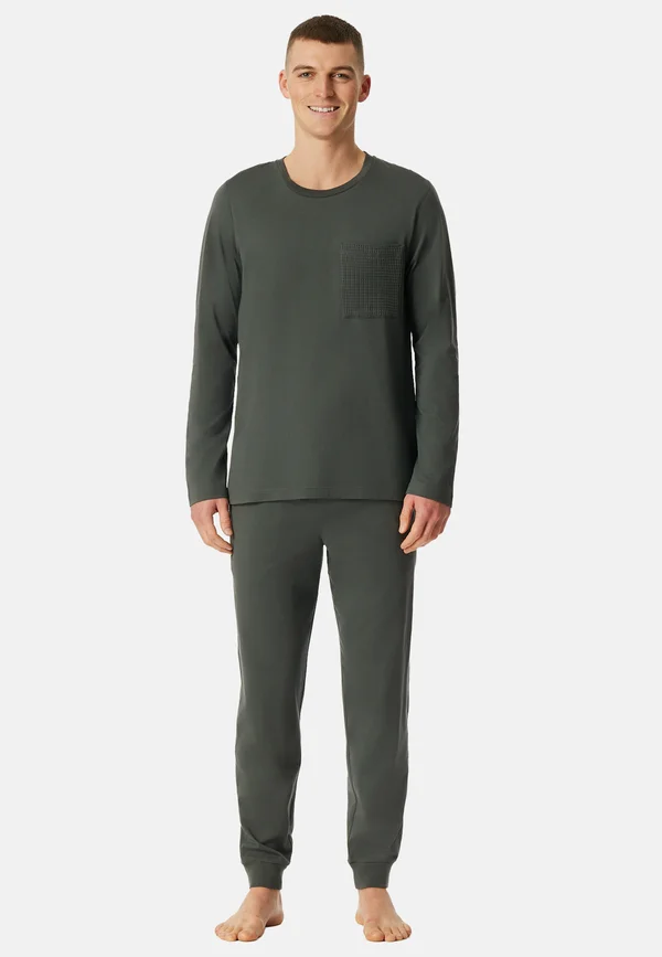 SET - Pyjama set - dunkelgrün