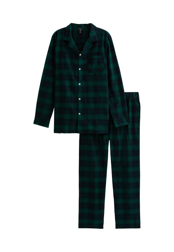 SET - Pyjamas - green pattern
