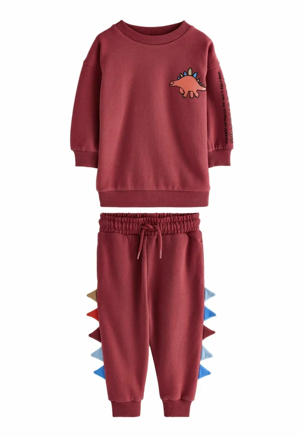 SET - REGULAR FIT - Tracksuit - burgundy red