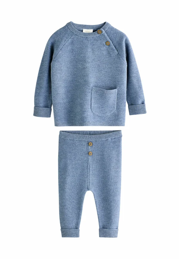 SET - REGULAR FIT - Trousers - blue