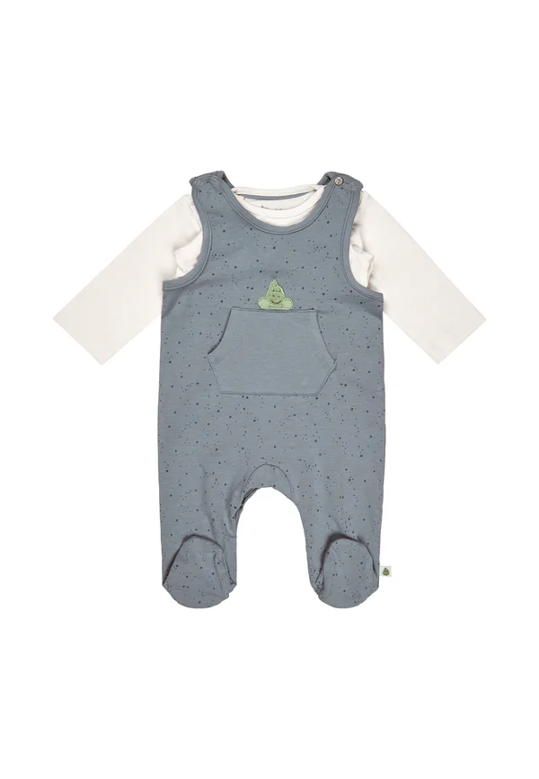SET REXI - Sleep suit - graues blau