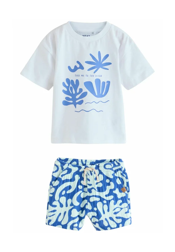 SET - Shorts - white blue