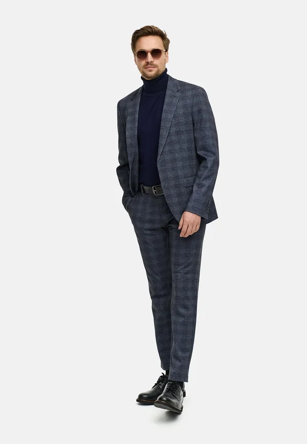 SET - Suit - navy check
