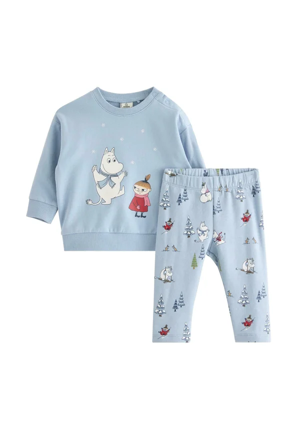 SET - Sweatshirt - light dusty blue