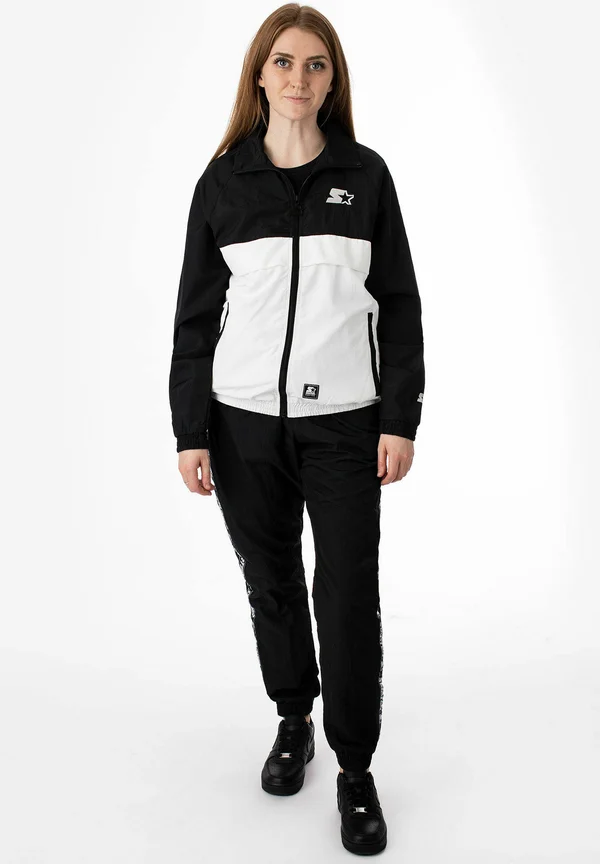 SET - Tracksuit - black/white