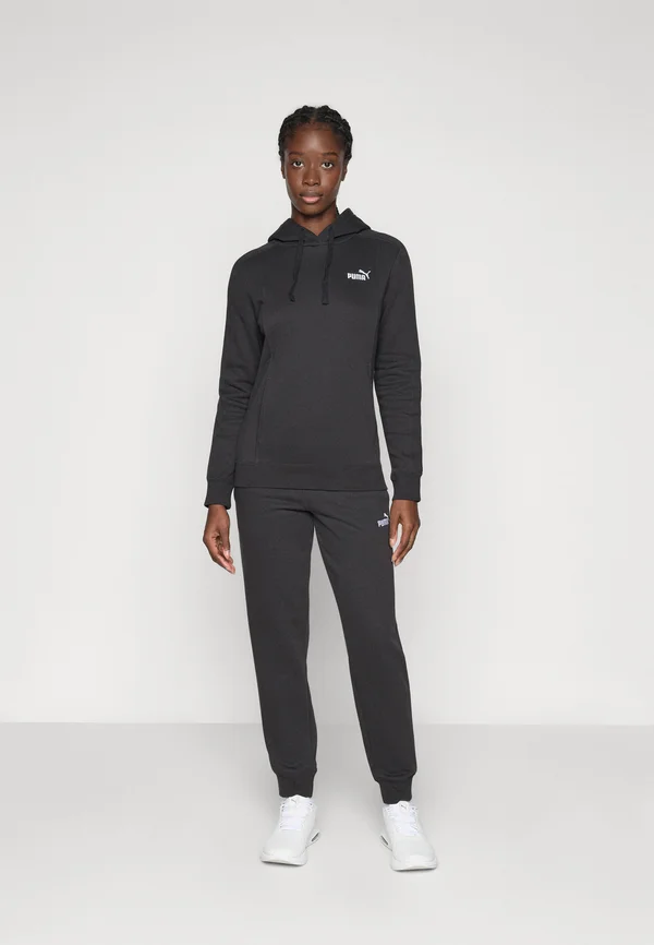 SET - Tracksuit bottoms - black
