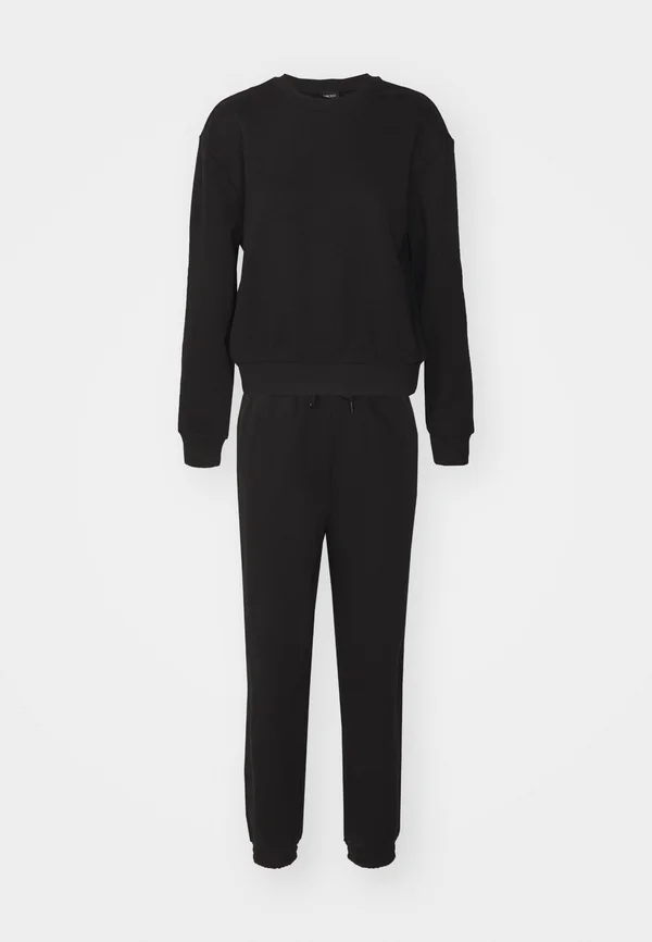 SET - Tracksuit bottoms - black