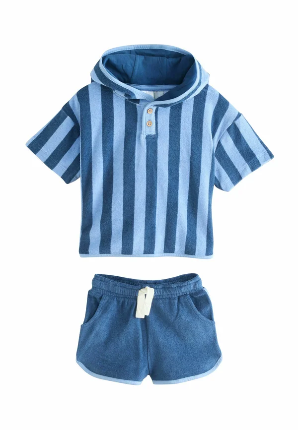 SET - Tracksuit bottoms - blue stripe
