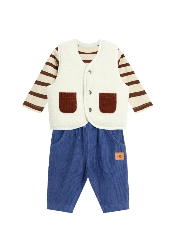 SET - Waistcoat - brown