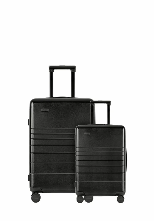 SET - Wheeled suitcase - black