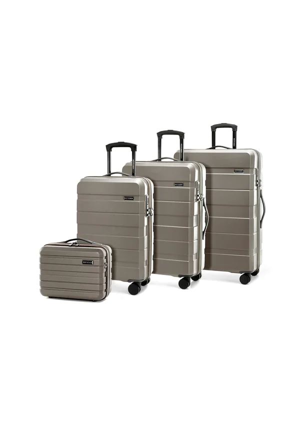 SET WITH A COSMETIC - Luggage set - beige