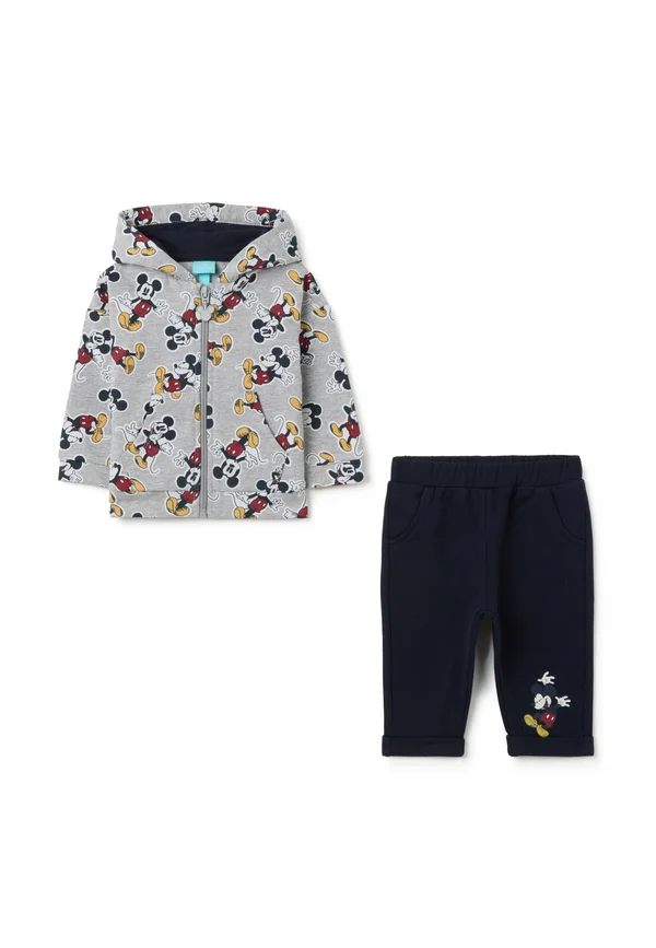 SET WITH MICKEY MOUSE  - Tracksuit - grey blue