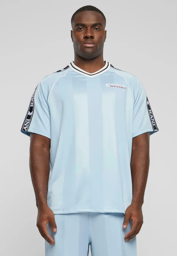 SHADOW - Print T-shirt - light blue