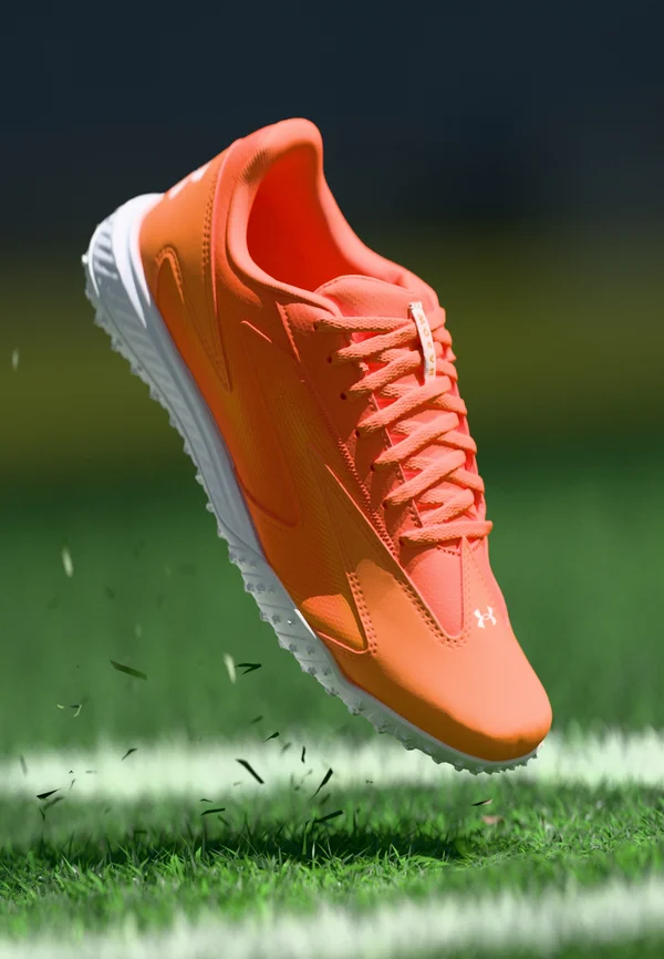 SHADOW TURF 3 - Firm-ground football boots - blaze orange/squad orange/white