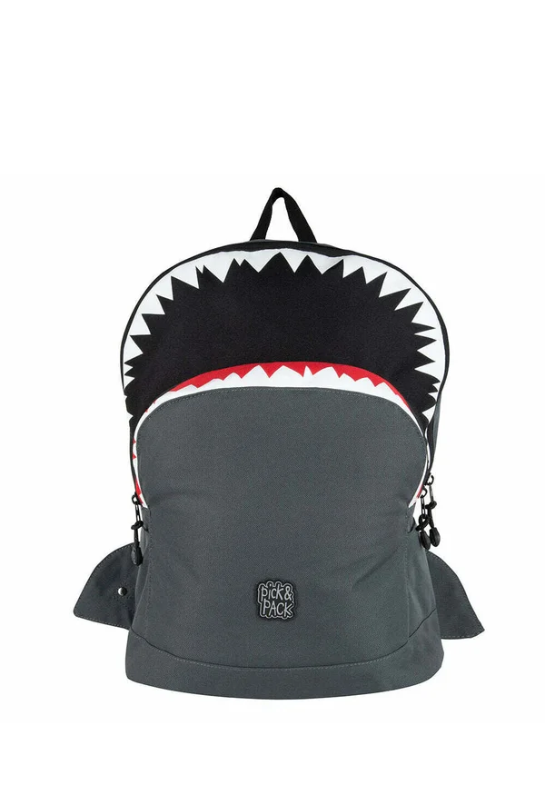 SHARK SHAPE M - Backpack - ANTHRACITE