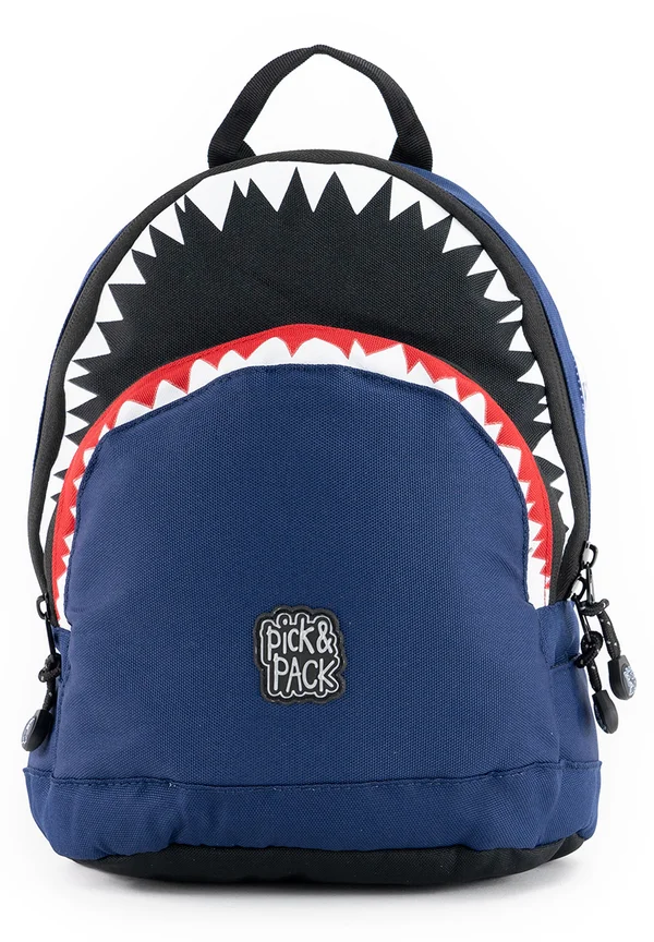 SHARK SHAPE S - Backpack - DARK BLUE