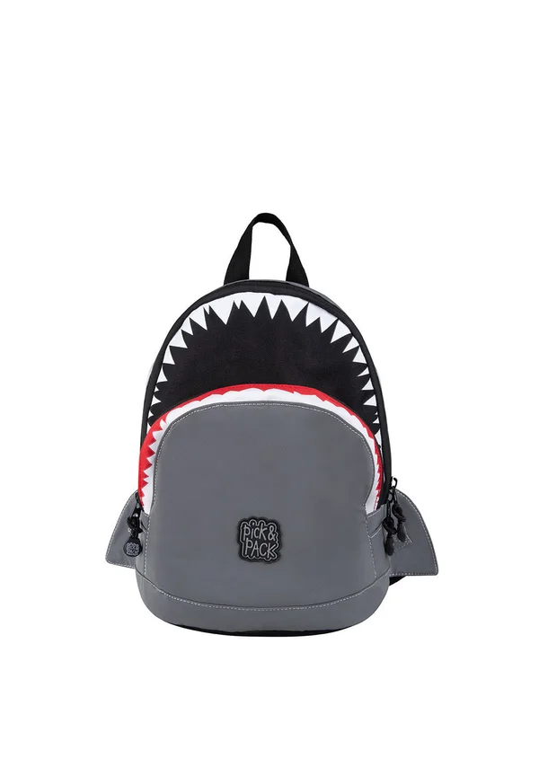 SHARK SHAPE S - Backpack - GREY