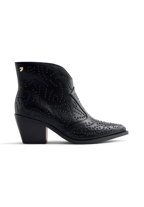 SHEVLIN - Cowboy/biker ankle boot - black