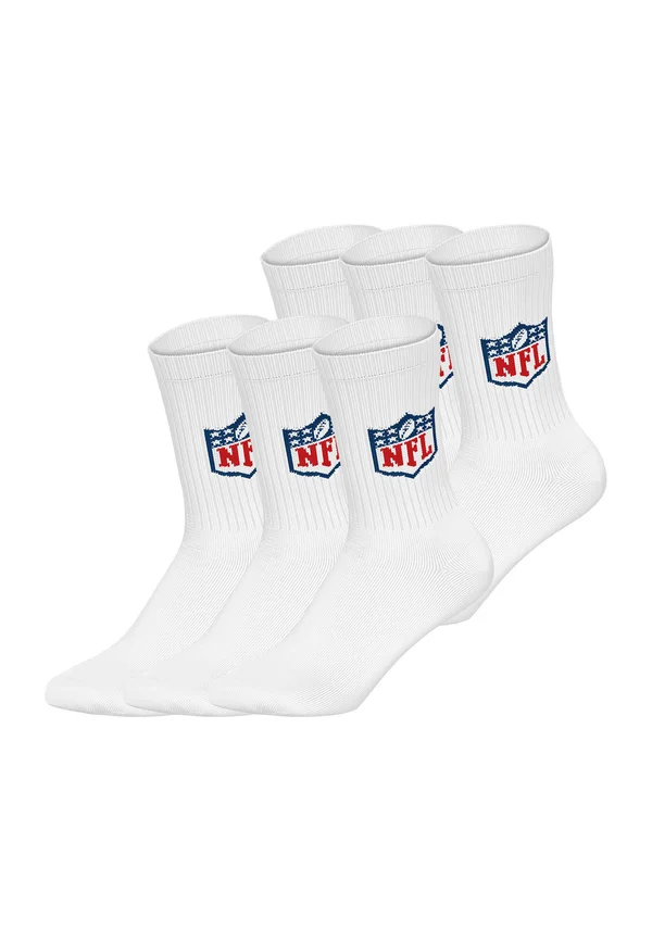 SHIELD CREW 6ER PACK - Socks - wht