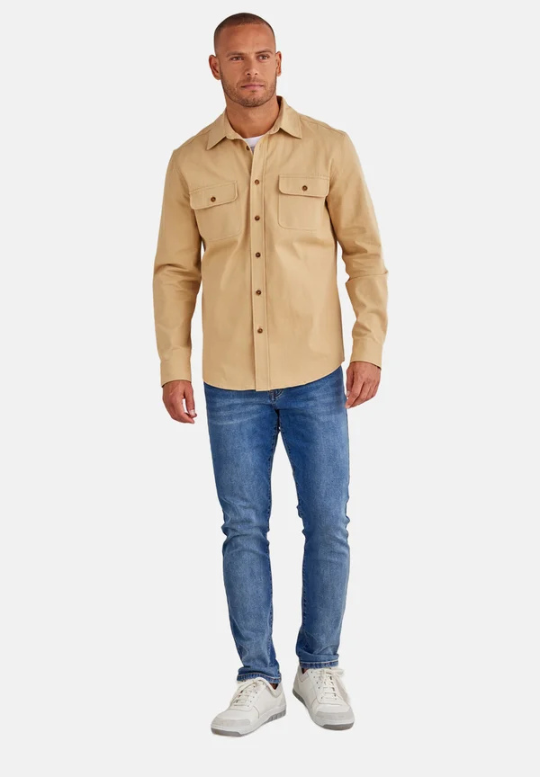 Shirt - camelfarben