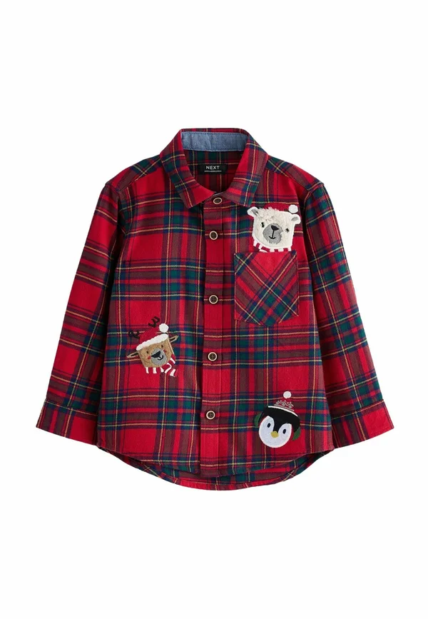 Shirt - red tartan character