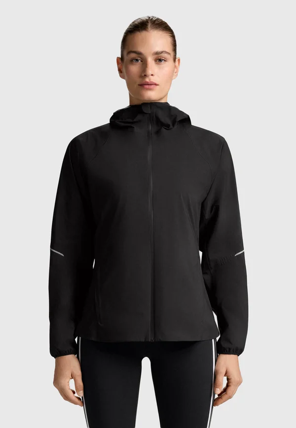 SHORT 10K WATERPROOF - Running jacket - black