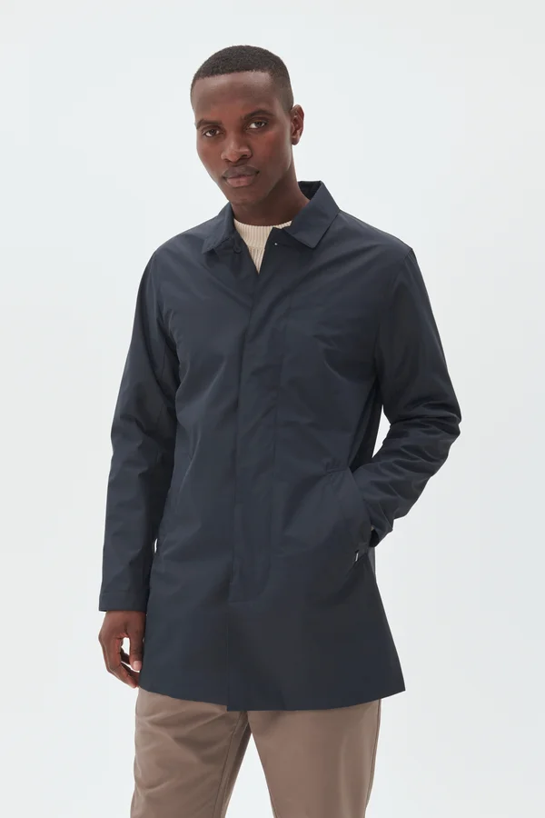 Short coat - dark navy