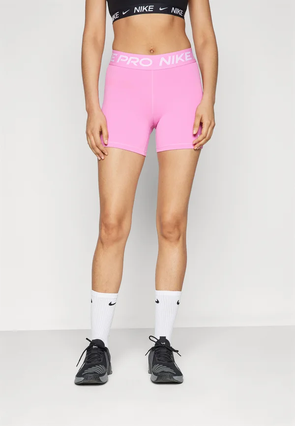 SHORT - Leggings - playful pink/white