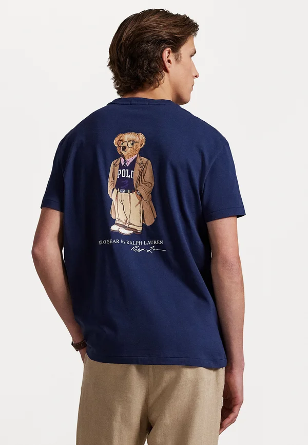 SHORT SLEEVE - Basic T-shirt - newport navy