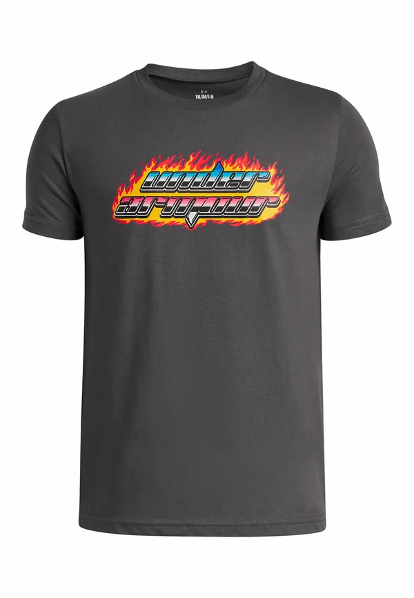 SHORT-SLEEVE GRAPH FLAME WM SS - Print T-shirt - castlerock