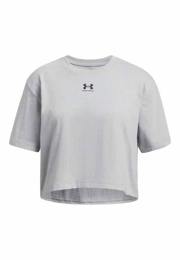 SHORT-SLEEVE GRAPH RIVAL SS - Basic T-shirt - mod gray light heather