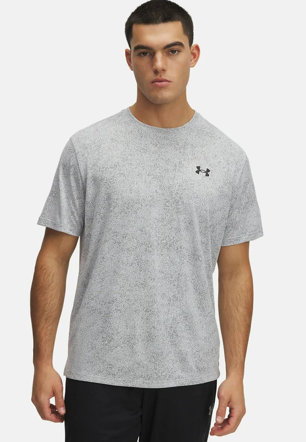 SHORT-SLEEVES PIXELATE - Sports T-shirt - halo gray