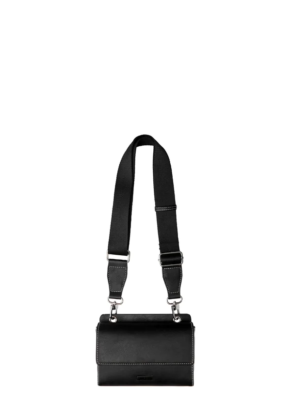 SHOULDER - Cross body bag - black
