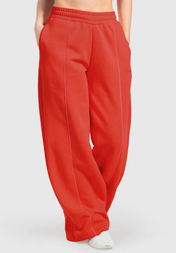 SIARA - Tracksuit bottoms - rot