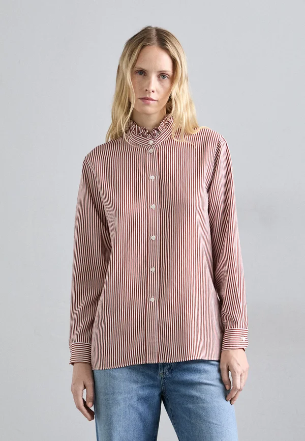 SIDNEY - Button-down blouse - caramel