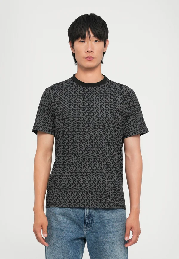 SIG TEE - Print T-shirt - black